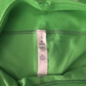 Lululemon lime green capris